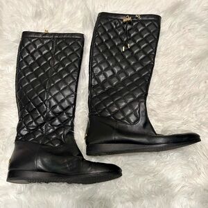 MICHAEL Michael Kors Quilted Black Winter Boots